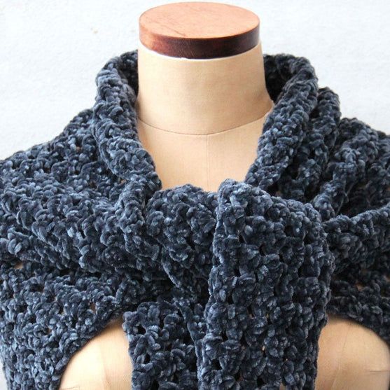 

Châle Granny Bohème Velvet “Double”
3