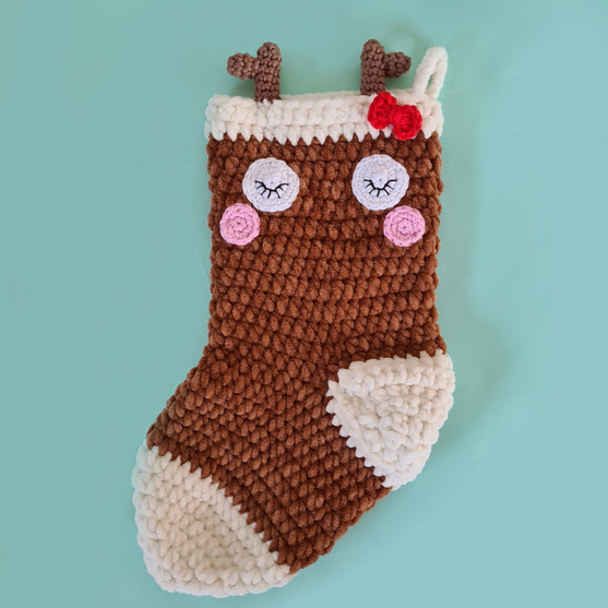 

Chaussette de Noël Renne
2