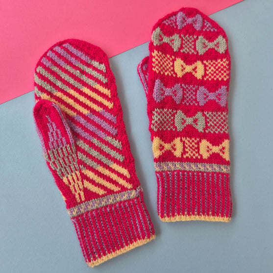 

Bow Pop Mittens - Moufles
5