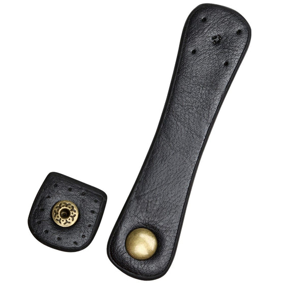 

Sangle et attache avec bouton-pression en cuir PU 11 x 2 cm - Go Handmade
1