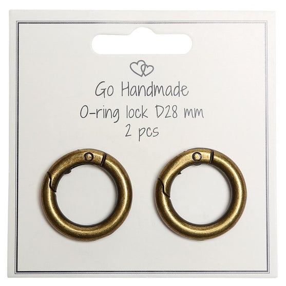 

Mousqueton - Rond - 28 mm - Go Handmade
1