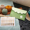 

Set d'aiguilles circulaires interchangeables Bamboo Deluxe - KnitPro
4