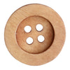 

Boutons en bois - Round Groove - Clairs - Go Handmade
4