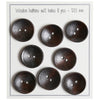 

Boutons en bois profonds - Foncés - 8 pièces - Go Handmade
4