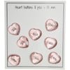 

Boutons coeur - 8 pièces - Go Handmade
1