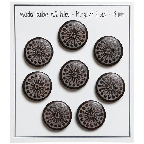 

Boutons marguerite - Go Handmade
1