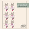 

Boutons en bois - Emily la souris - 6 pcs - Go Handmade
2