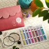 

Jeu d'aiguilles circulaires interchangeables Zing Deluxe - KnitPro
4