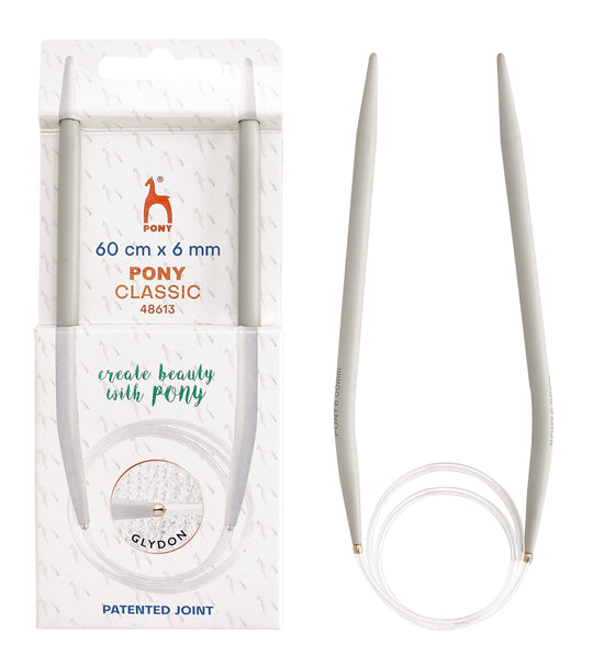 Aiguilles circulaires - 60 cm - Pony