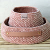 

Moss Stitch Panier pour fonds en simili cuir - universel
3