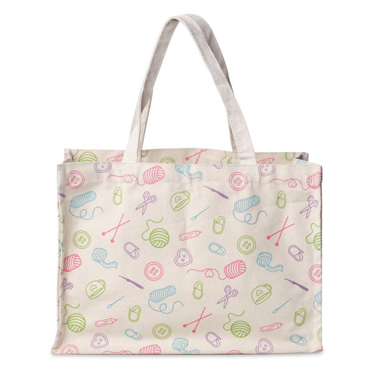 Sac de courses en toile avec fermeture à lacets - Hobbii