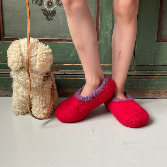 Uldfutter - Chaussons feutrés pour enfants