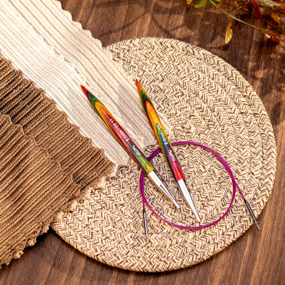 

Aiguilles circulaires interchangeables Symfonie 2 - KnitPro
3
