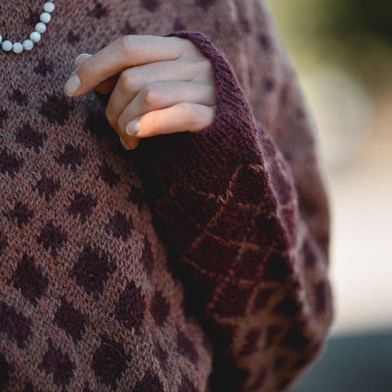 

Maggie Rustic - Pull au point fantaisie
7