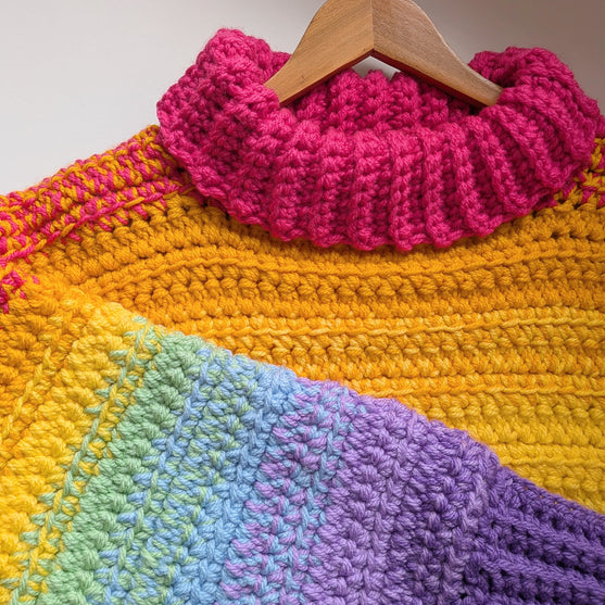 

Cosy Rainbow Jumper
2