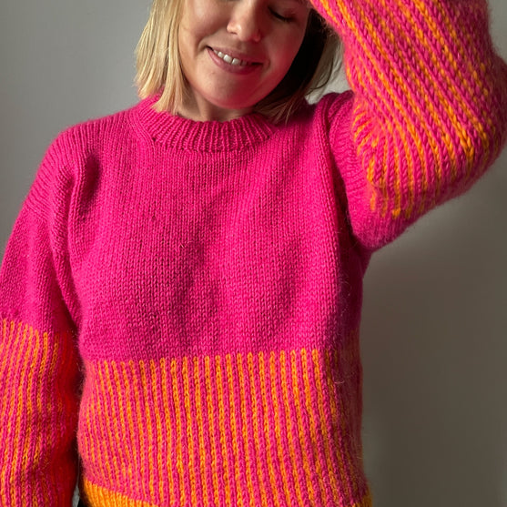 

Easy Colour Mix Sweater - Pull
4