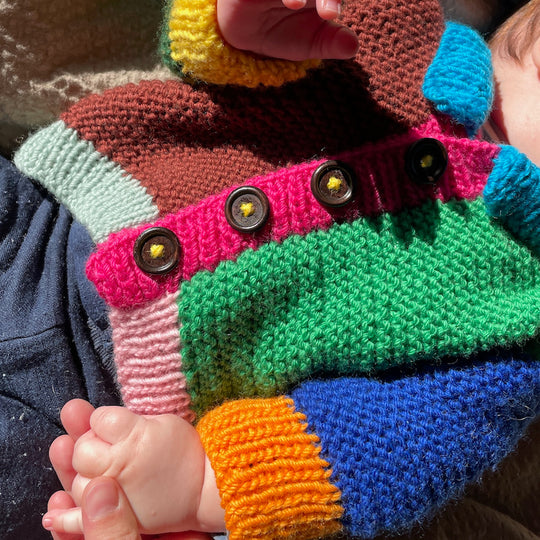 Ultra Easy Polo Cardigan Baby