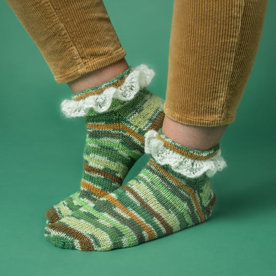 Frigg - Chaussettes courtes avec volants