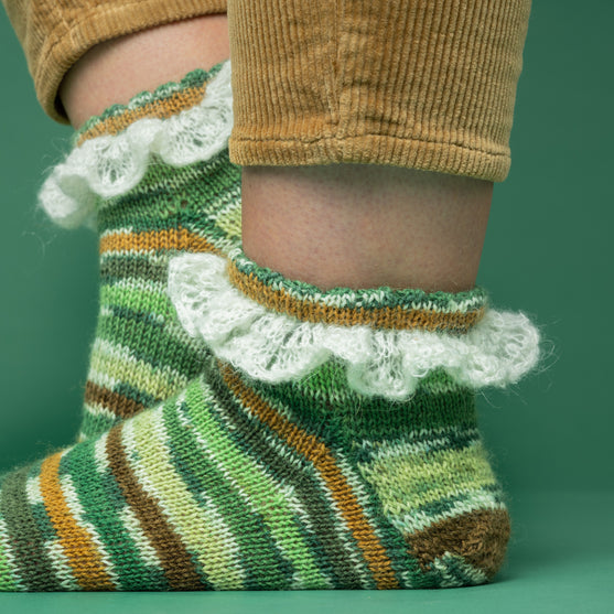 

Frigg - Chaussettes courtes avec volants
2