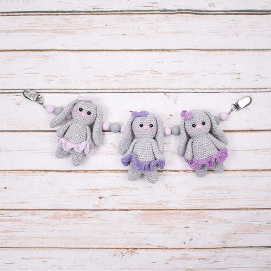 Baby Bunnies – Girls -  Guirlande de Landau