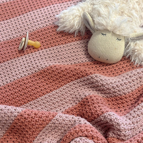 

Couverture Bébé à rayures
7