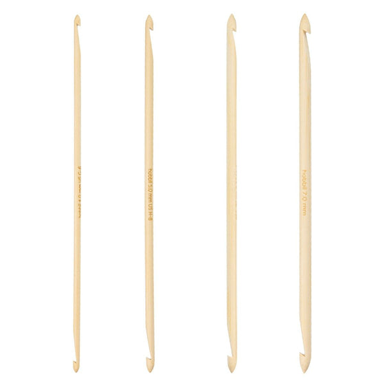 

Ensemble de crochets tunisiens doubles en bambou - 20 cm - Hobbii
1
