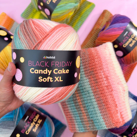

Black Friday Candy Cake Soft XL (Édition limitée) - Hobbii
12