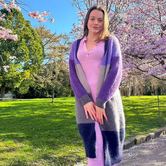 

Brede Striber - Cardigan Long
1