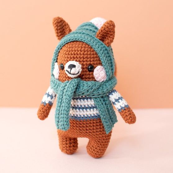 

Bruno Squirrel - Kit crochet
2