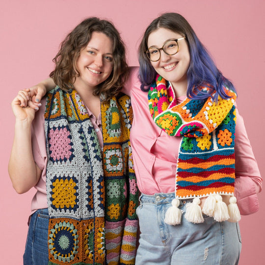 Happy Squares - Écharpe