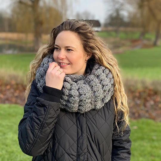 Deep Waves - Écharpe tubulaire