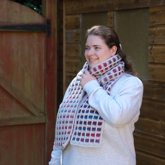 

Neon Grid - Écharpe
1