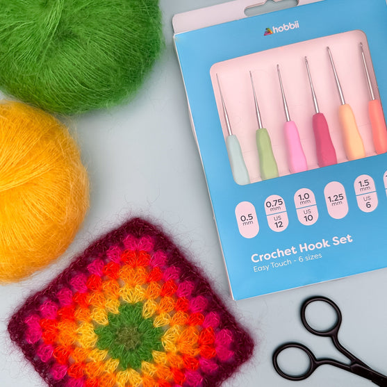 

Set de crochets Easy Touch - 6 tailles - Hobbii
3