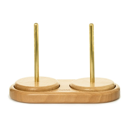 Dérouleur de pelote double en bois - Hobbii