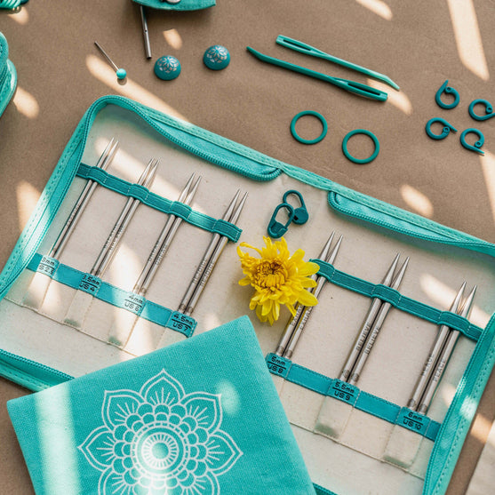 

The Believe Set - Aiguilles circulaires interchangeables - KnitPro
2