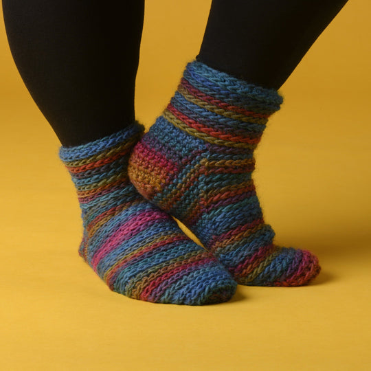 Glomma - Chaussettes crochetées