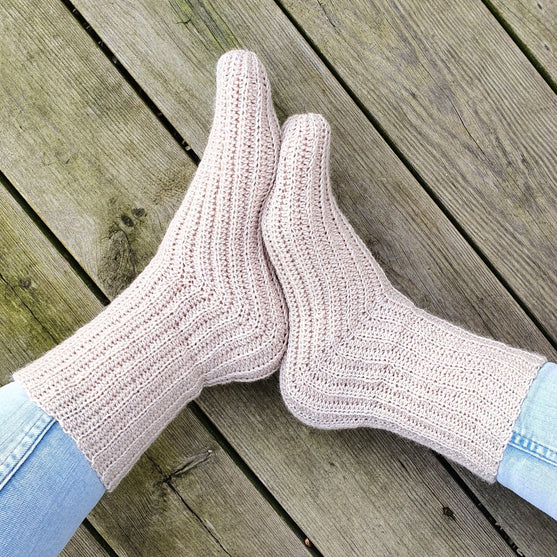 

Easy Breezy Ribbing Socks - Chaussettes
1