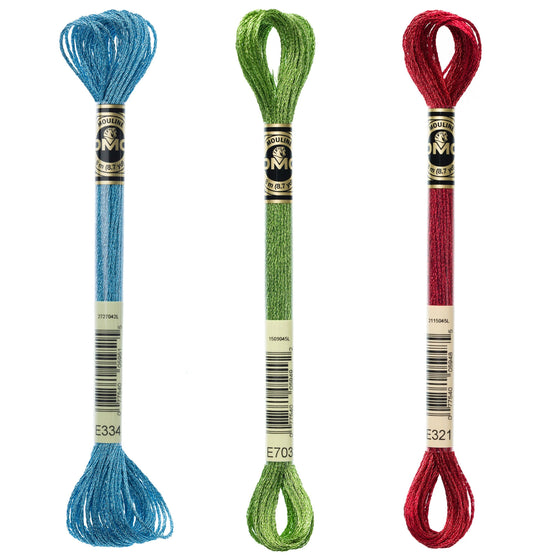 

Fil à broder Mouliné Light Effects - DMC
1