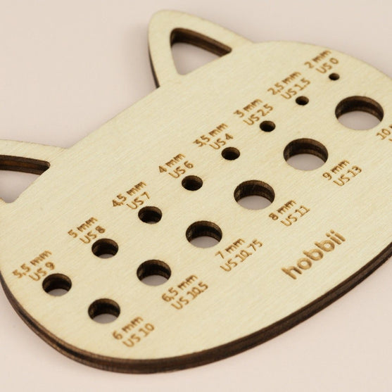 

Jauge à aiguilles à tricoter - Chat - Hobbii
2