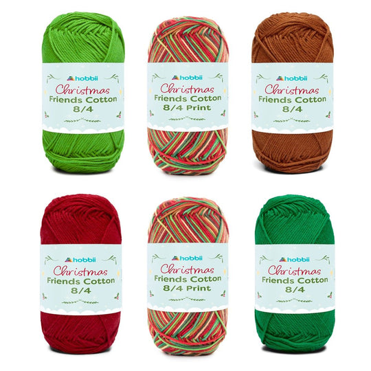 Friends Cotton 8/4 Print Christmas Color Pack (Édition limitée) - Friends
