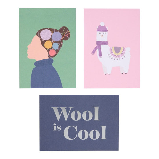 

Cartes postales - 6 pièces - Wool Is Cool - Hobbii
1