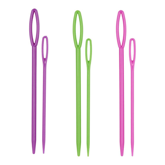 

Aiguilles à laine / Aiguilles passe-laine en plastique - Hobbii
1