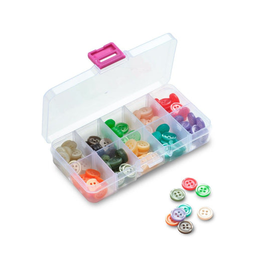 Boutons en boîte - Multicolores - Hobbii