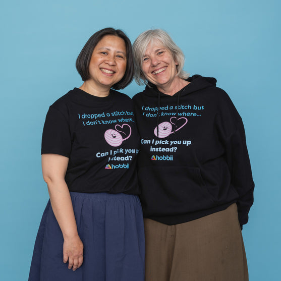 

Dropped A Stitch T-shirt - Yarniis (Edition limitée) - Hobbii
6