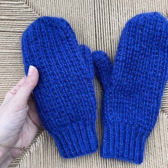 Easy Rib Mittens - Mitaines