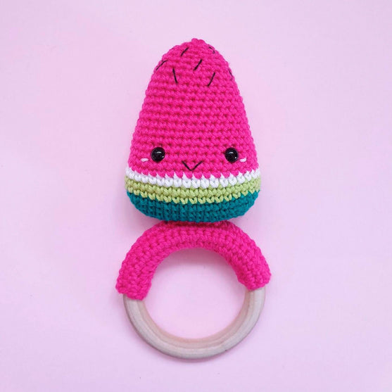 

Pastèque Kawaii - Hochet
1