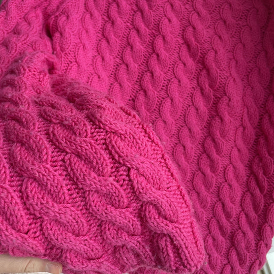 

Easy Cable Sweater - Pull
4