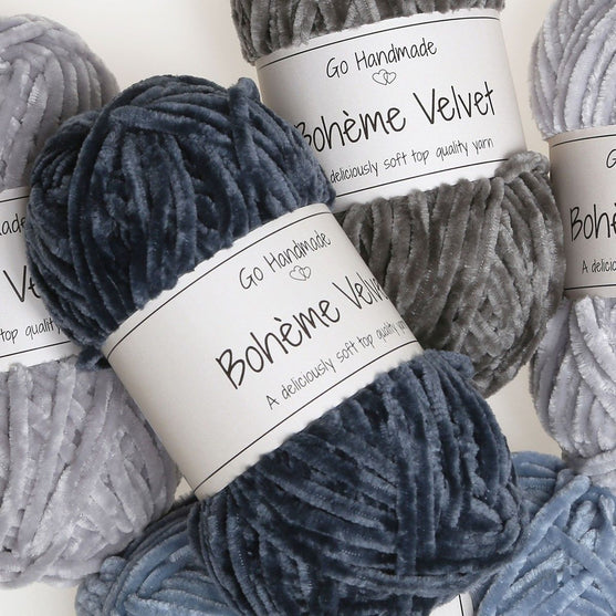 

Châle Granny Bohème Velvet “Double”
5