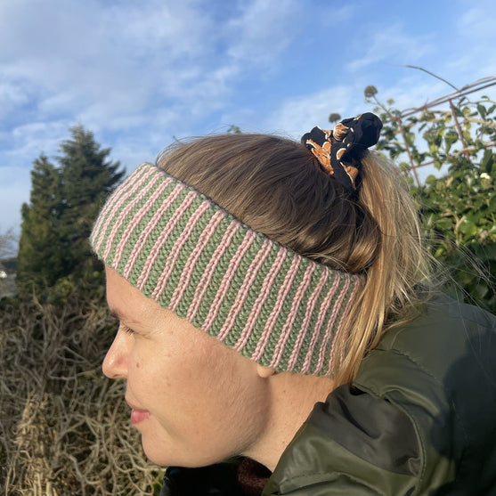 

Easy Coloured Rib Headband - Bandeau
1