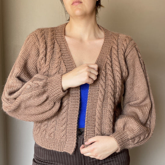 Fall Cables Cardi - Gilet
